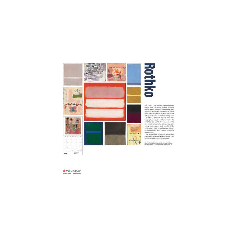 Pomegranate, Calendars, Art & School, 2026, Wall style, Rothko, 941855